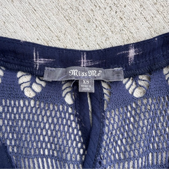 Miss Me beaded hi-low tunic XS - Picture 9 of 10